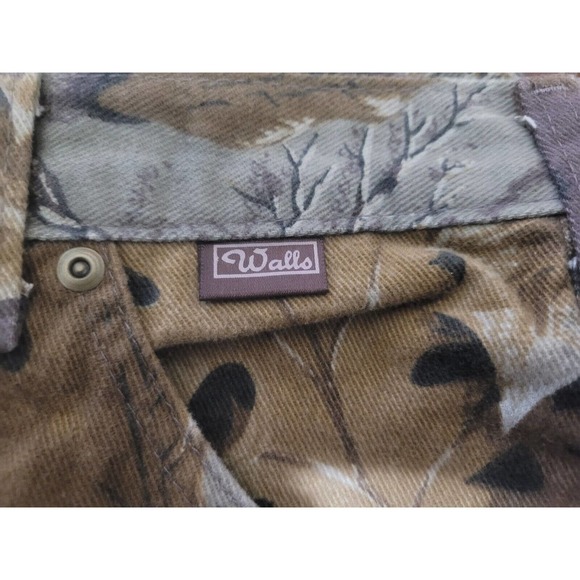 Vintage WALLS Advantage Timber Camouflage Pants Mens Size 44 Double Knee Hunting - Picture 9 of 12